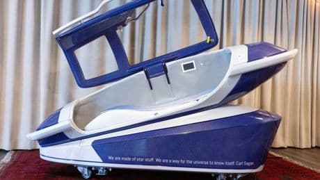 Mysterious marks on neck of first woman to die in ‘suicide pod’