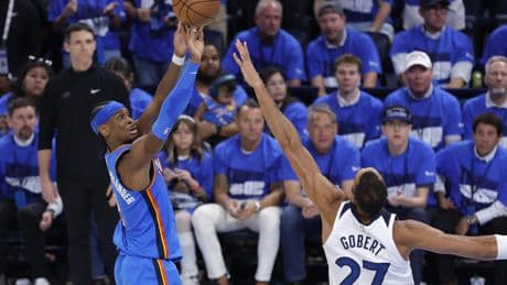 NBA: 38 points, 3 rebonds, 8 passes et 3 interceptions... Le show Gilgeous-Alexander qui éteint Minnesota