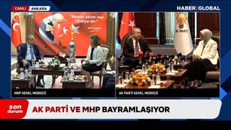 Cumhur İttifakı'nda bayramlaşma mesaisi: AK Parti ile MHP arasında bayramlaşma gerçekleşti