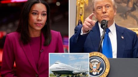 Trump lashes out at ‘ABC fake News’ over question about Qatari plane: ‘You should be embarrassed’