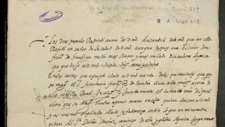 Hallada una carta manuscrita de Góngora de 1584, la más antigua conocida