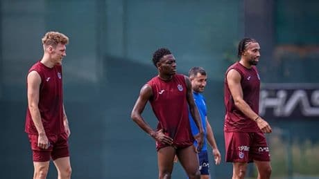 Trabzonspor’da Fenerbahçe maçı hazırlıkları sürüyor