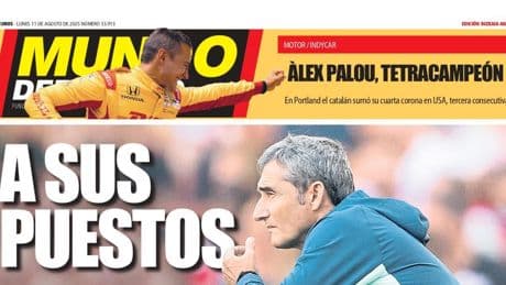 Portada de hoy de la Edición Bizkaia-Araba de Mundo Deportivo