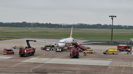 Crew bemerkt Dampf - Flugzeug kehrt nach Bremen zurück