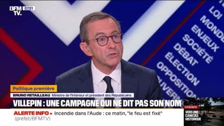 ÉDITO - "Ça tire à balles réelles": la guerre entre Bruno Retailleau et Dominique de Villepin pour 2027 est-elle déclarée?
