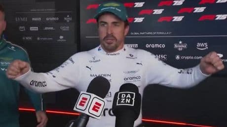 Alonso resucita en Imola: "Ha sido una bonita sorpresa"