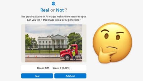 Solo un 40% acierta: el test de Microsoft que prueba si sabes distinguir una foto real de una hecha con IA