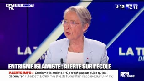 Élisabeth Borne: "L'objectif des Frères musulmans, c'est de donner l'impression de composer avec les règles de la République, en ayant l'objectif de prendre le pouvoir"