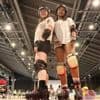 À Rennes, rencontre avec « Scarface » et « Croûton », deux mordues de roller derby