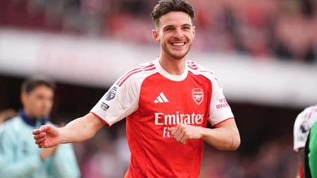 Declan Rice the fitting hero to ensure Champions League football for Arsenal