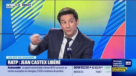 Les off de Legendre : RATP, Jean Castex libéré - 16/05
