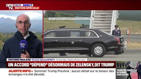Sommet Trump-Poutine: le président américain devrait atterrir à Washington dans les alentours de 10h heure française