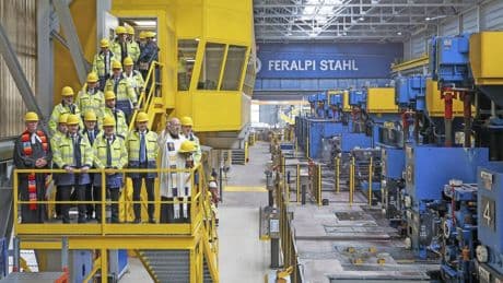 Italianità in Riesa: Feralpi setzt auf deutschen Stahlstandort