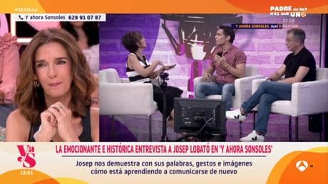 Paloma García-Pelayo, muy emocionada al recordar la entrevista de Josep Lobató en televisión: &quot;Me atrapó&quot;
