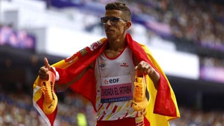 Yassine Ouhdadi, atleta paralímpico español, sancionado tres años por dopaje y sin el oro de París 2024