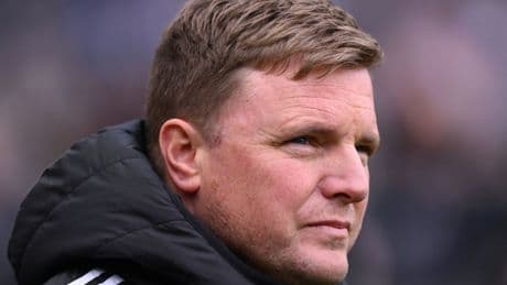 Newcastle boss Eddie Howe recovering from pneumonia after hospitalisation on Friday