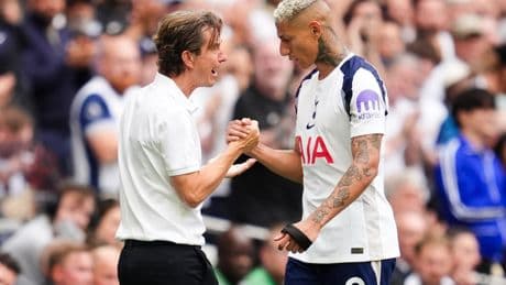 Thomas Frank enjoys perfect home debut as Richarlison scores overhead kick in Tottenham win