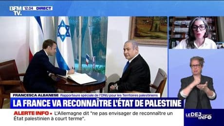 État palestinien: "Une grande annonce, mais Emmanuel Macron va-t-il s'impliquer dans le processus de décolonisation?", s'interroge la rapporteure spéciale de l'ONU