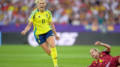 Fußball-EM der Frauen | Mit Stina Blackstenius will Schweden über England zum Titel