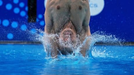 Los saltos del Mundial de Deportes Acuáticos en Singapur 2025, en imágenes.