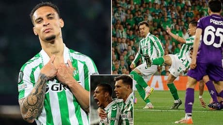 Revealed: The meaning behind Antony's celebration after his stunning winner for Real Betis - as Man United loanee continues to shine after Old Trafford exit