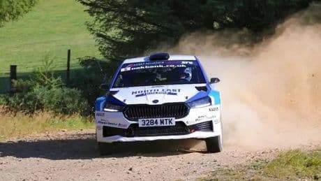 Dumfries and Galloway crew make it two wins in a row in Scottish Rally Championship