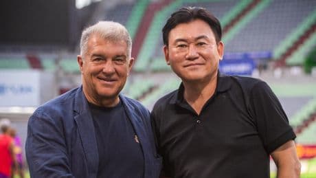 Laporta confirma que Rakuten quiere retomar la relación con el Barça