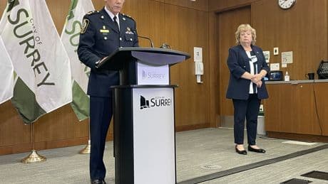 Surrey police investigate 44 cases of extortion as city posts $250,000 reward for info