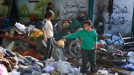 Gaza horror as Israel launches missile strike on school-turned-shelter 'killing dozens' including children