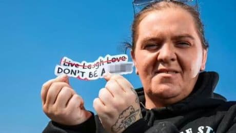 ‘I faced 6 months in jail for rude sticker on my car bumper’