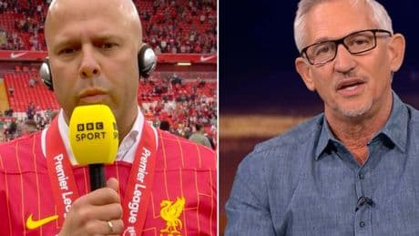 Arne Slot sends classy message to Gary Lineker during his final Match of the Day