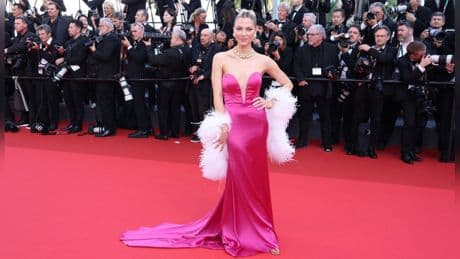 Valentina Pahde in Cannes: Sie hält sich an den strengen Dresscode