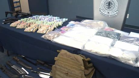Downtown Eastside raid nets $2M in cash, drugs, Vancouver police say
