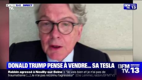 Divorce entre Donald Trump et Elon Musk: "On vit un moment tout à fait inédit aux États-Unis", affirme Thierry Breton, ancien commissaire européen au marché intérieur