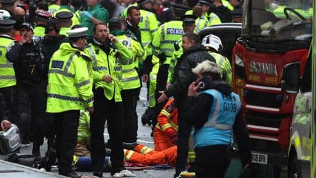 ‘He just kept going’: Car ploughs into celebrating Liverpool fans, driver arrested