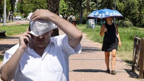 Bir kentte 95 yılın sıcaklık rekoru kırıldı! Bugün pik noktaya ulaştı | Cadde ve sokaklar boşaldı