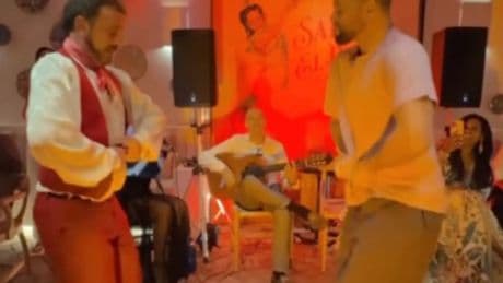 Las imágenes virales de Will Smith taconeando con un bailaor sobre un tablao flamenco en Marbella