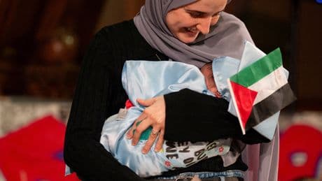 Mahmoud Khalil Meets Infant Son Before Immigration Hearing