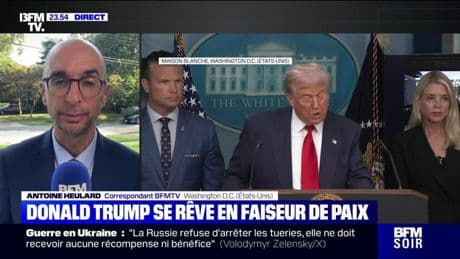 Sommet entre Donald Trump et Vladimir Poutine: le président américain est persuadé qu'il mérite le prix Nobel de la paix