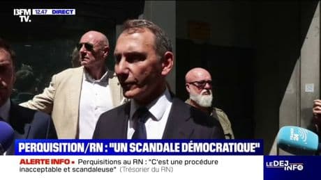 Perquisition au siège du RN: "On assiste à quelque chose de calamiteux d'un pouvoir en déshérence", affirme Laurent Jacobelli