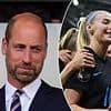 Prince William puts summer break on hold for the Lionesses: FA president set to jet into Switzerland to roar on Sarina Wiegman's side in Sunday's final - two years on from backlash for missing World Cup defeat by Spain