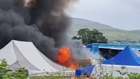 Appleby Horse Fair fire: Massive blaze rips through Traveller and Gypsies' tents and stalls