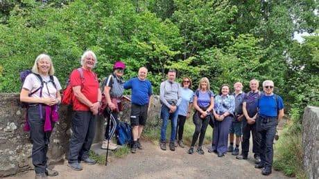 Claremont Rambling Club head east for a choice of two walks