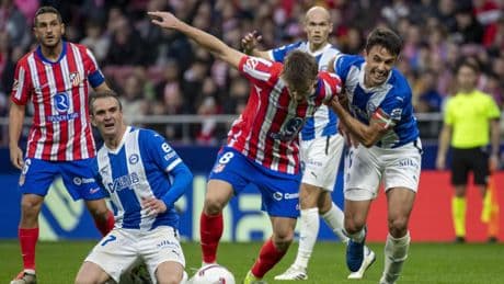 Los posibles onces del Deportivo Alavés-Atlético de Madrid