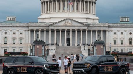 ICE dropped over $700,000 on tricked-out trucks with Trump’s name on the back for rap video recruitment ad
