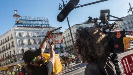 Crecen un 32% las grabaciones de cine, series y publicidad rodadas en Madrid