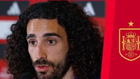 Sigue en streaming la rueda de prensa de Pedri, Zubimendi y Cucurella