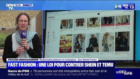 "L'éco-store textile est très intéressant", estime Pauline Debrabandere (Zero Waste France)