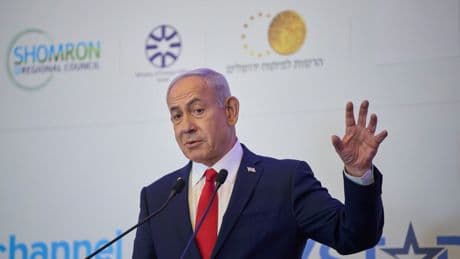 Netanyahu claims there is ‘no starvation in Gaza’ in extraordinary denial of growing hunger crisis