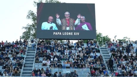 Pope Leo XIV is a tennis player. Tsitsipas would be happy to hit some balls with him